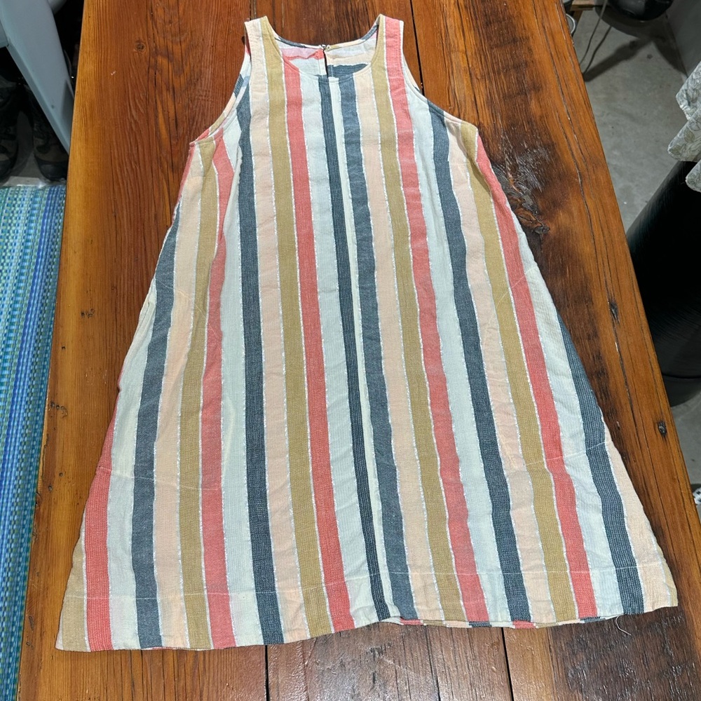 Handmade Sundress, Striped, Size Small